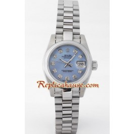 Rolex Replique DateJust - Silver-Lady's