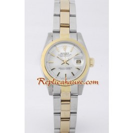 Rolex Replique DateJust - Two-tone-Lady's
