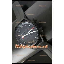 Porsche Design Worldtimer P6750 Swiss Montre avec Boîtier PVD