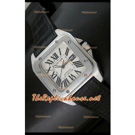 Cartier Santos 100 Montre Taille Moyenne - 1:1 Ultimate Replica Montre
