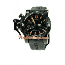 Graham Oversize Chronofighter Divers Montre Suisse Replique - PVD