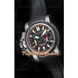 Graham Chronofighter Oversized Titanium Commander Swiss Montre