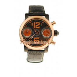 Graham Swordfish Pink d' or Montre Replique