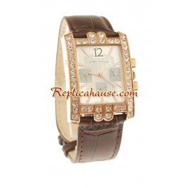 Harry Winston Avenue C Chronograph Suisse Femmes Montre Replique