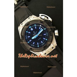 Hublot Big Bang King Power 4000M Montre avec Chiffres des Heures en Bleu
