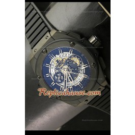 Hublot Big Bang King Power Montre Cadran Squeletté en PVD