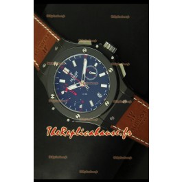 Montre à quartz suisse Hublot Big Bang avec boîtier/lunette en céramique et acier inoxydable 45mm