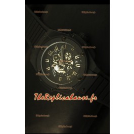 Montre à quartz suisse Hublot Big Bang King F1 45mm avec revêtement PVD