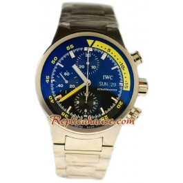 IWC Aquatimer Chrono automatique Montre Suisse Replique