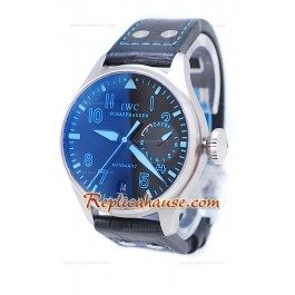 IWC Big Pilot Suisse Montre De Replique en Sombres Bleu (Non Functional Sub Cadran)