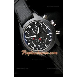 IWC Top Gun Ceramic Swiss Replica Montre 1:1 Mirror Replica