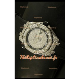 Montre Audemars Piguet Royal Oak Offshore Diver - Édition Iced Out