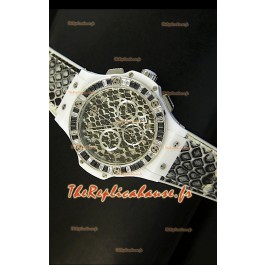 Montre Hublot Big Bang Snow Leopard Édition MARIA HOFL -RIESCH Edition 34mm