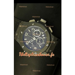 Montre avec boîtier noir en céramique Hublot Big Bang avec mouvement Quartz