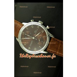 Réplique de montre suisse IWC Portuguese Chronograph - Édition réplique miroir 1:1