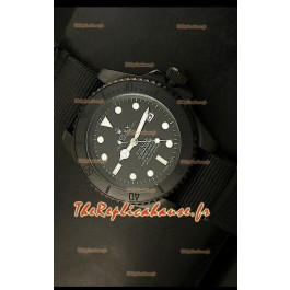 Réplique de montre suisse Édition STEALTH Rolex Submariner avec bracelet noir