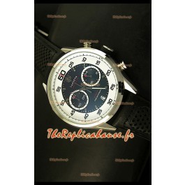 Réplique de montre Tag Heuer Carrera Calibre 36 Flyback avec cadran noir - Mouvement Quartz