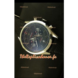 Réplique de montre Tag Heuer Carrera Calibre 36 Flyback avec cadran noir - Mouvement Quartz