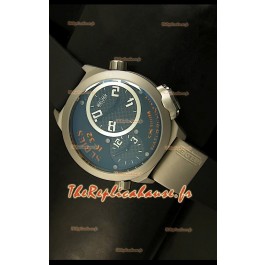 Réplique de montre japonaise Welder K23 Duo Side dans boîtier acier inxoydable