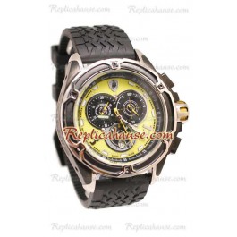 Lamborghini Mesh Chronograph Japonais Montre Replique