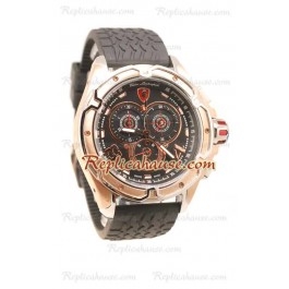 Lamborghini Mesh Chronograph Japonais Montre Replique