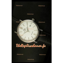 Réplique de montre automatique japonaise de la plus haute qualité en acier inoxydable IWC Portofino