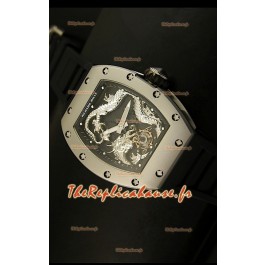 Réplique de montre suisse Richard Mille RM057 Tourbillon Jackie Chan avec boîtier en titane