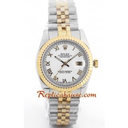 Rolex Replique Datejust Montre - Two Tone