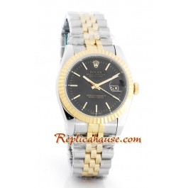 Rolex Replique Datejust Montre - Two Tone