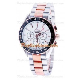 Omega Seamaster Aqua Terra GMT Chronograph Montre Replique