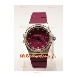 Omega Constellation REPRODUCTION Montre Pour Femme - Boitier en Acier - 35MM
