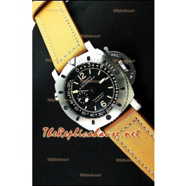 Panerai Luminor 1950 Pangaea Suisse Montre De Replique Leather Sangle