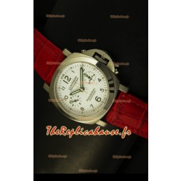 Chronographe Panerai Luminor PAM310 avec cadran blanc 40mm