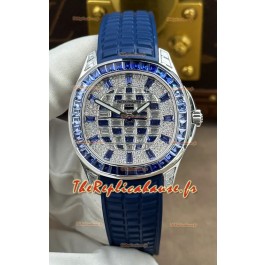 Montre Patek Philippe Aquanaut Luce 5268/461G-001 Saphirs et moissanite Super Clone