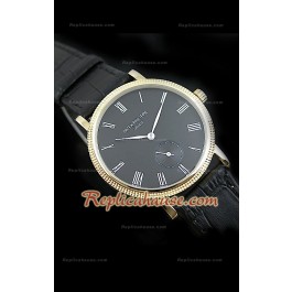 Patek Philippe Calatrava Montre Réplique Japonaise Or Jaune
