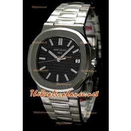 Patek Philippe Nautilus Jumbo Suisse Montre De Replique - Noir Cadran