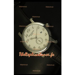 Montre en acier inoxydable Patek Philippe Calatrava avec mouvement japonais