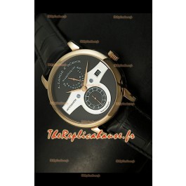 Alange Sohne Edition Zeitwerk Montre Japonaise Cadran Noir