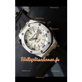 Audemars Piguet Scuba Copie Montre Japonaise Cadran Blanc