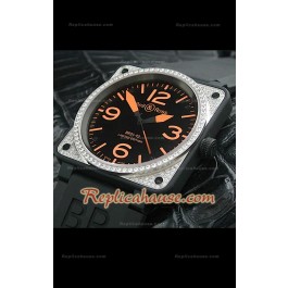 Bell and Ross BR01-92 PVD Swiss Montre
