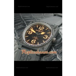 Bell and Ross BR01-92 PVD Swiss Montre