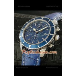 Breitling SuperOcean Swiss Montre en Bleu 