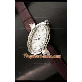 Delices De Cartier Femmes Replica Montre avec Bracelet Marron