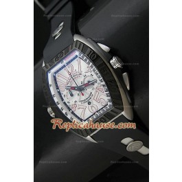 Franck Muller Conquistador Singapore GP Edition Steel Montre