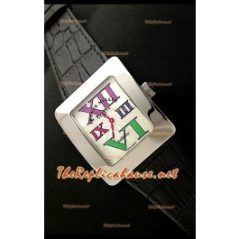Franck Muller Infinity Femmes Replica Montre avec Heure en Chiffres Romains coloré