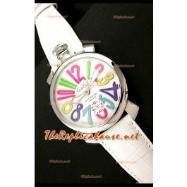 GaGa Milano Manuale Montre en Acier - 48 mm 