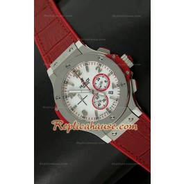 Hublot Big Bang Swiss Quartz Montre - 38MM en Rouge