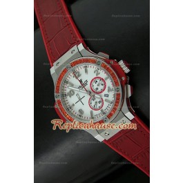Hublot Big Bang Swiss Quartz Montre - 38MM en Rouge