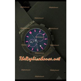Hublot Vendome Chronograph Japanese Montre avec PVD
