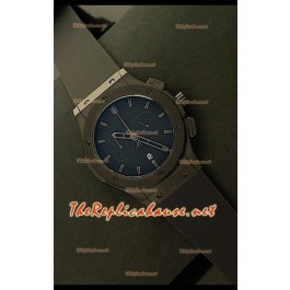 Hublot Vendome Chronograph PVD Japanese Montre - Repères Noirs